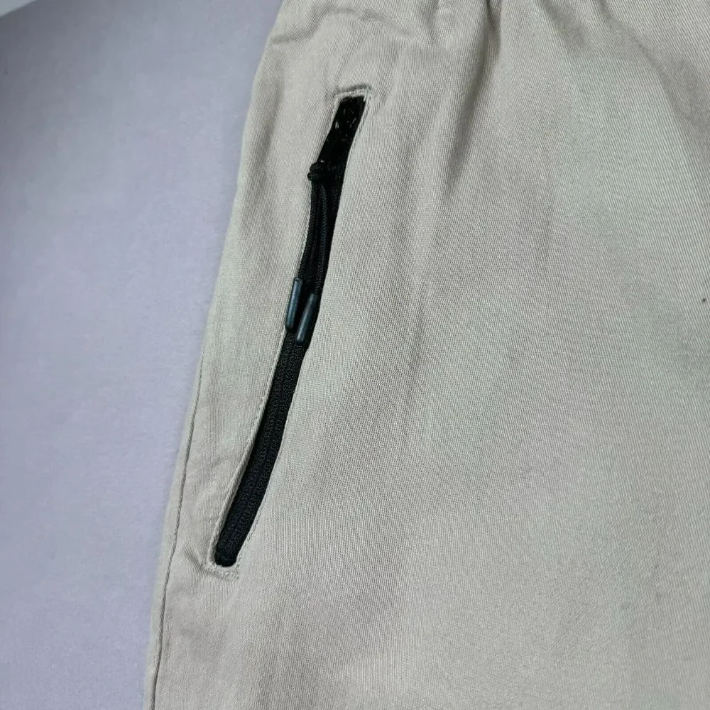 NEW Alexander Julian‎ Colours Stretch Pants Mens XL Khaki Golf Sail Drawstring